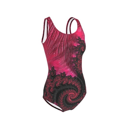 BoomGoo® Swimwear Ladies 1-Piece F408 "Pink Dragon" 1