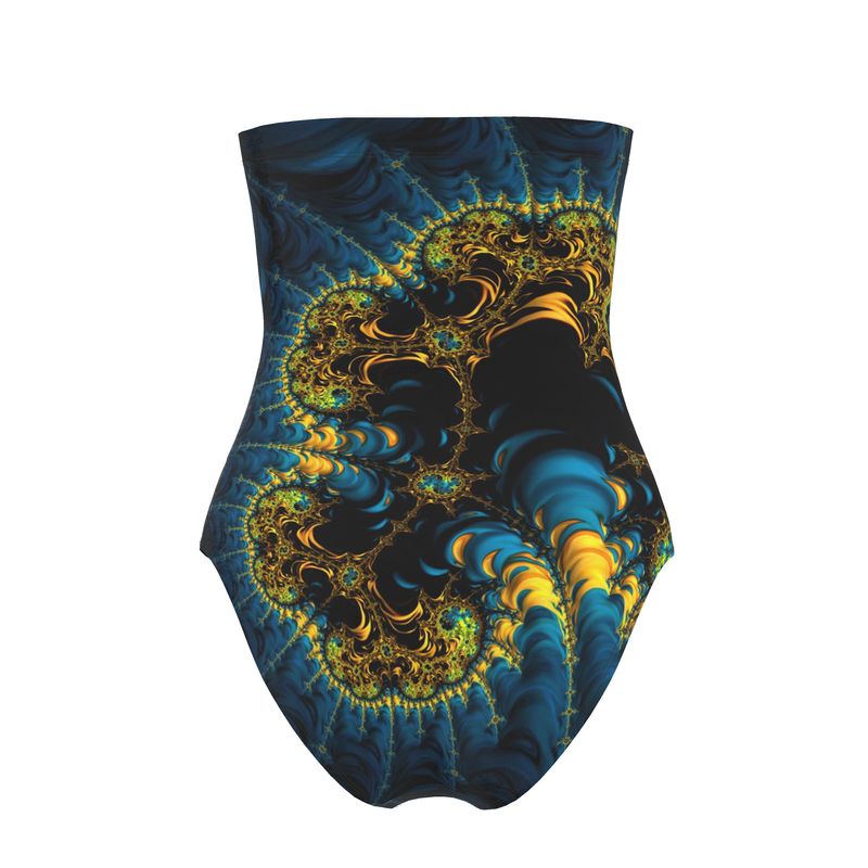 BoomGoo® Swimwear Ladies Strapless F1632 "Celestial da Vinci" 1