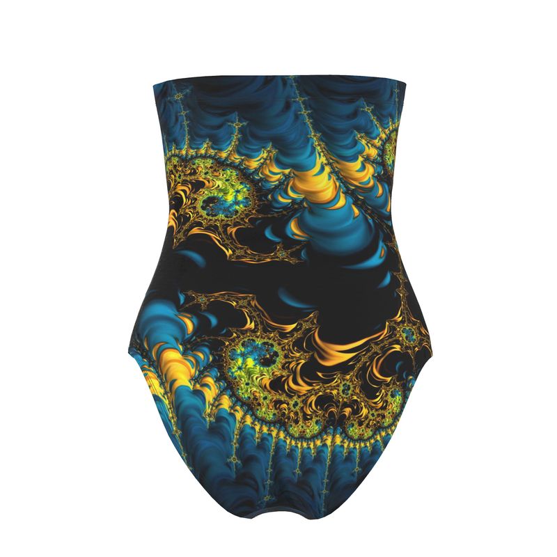 BoomGoo® Swimwear Ladies Strapless F1632 "Celestial da Vinci" 1 II