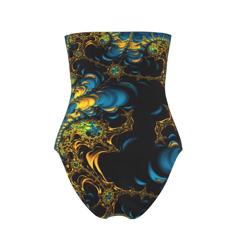 BoomGoo® Swimwear Ladies Strapless F1632 "Celestial da Vinci" 1 III