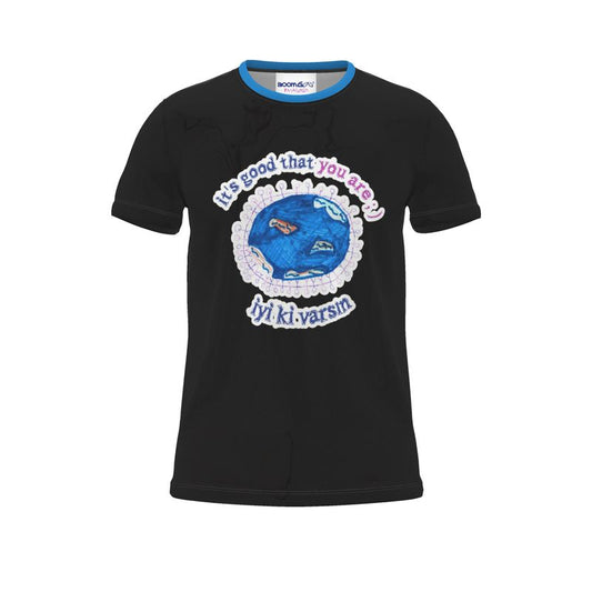 BoomGoo® T-shirt (unisex) "it's Good that You are" 4 black