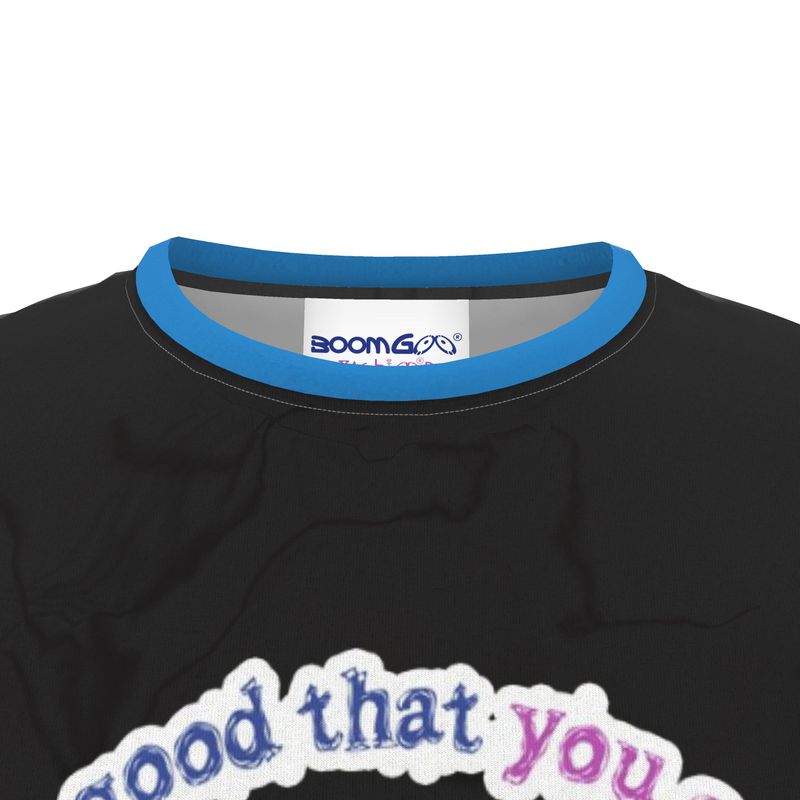 BoomGoo® T-shirt (unisex) "it's Good that You are" 4 black