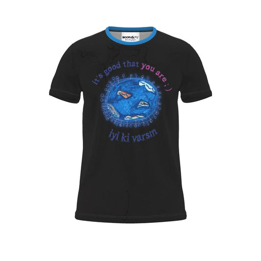 BoomGoo® T-shirt (unisex) "it's Good that You are" 2 black