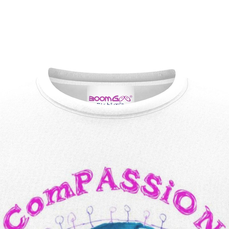 BoomGoo® T-shirt (unisex) "Compassion has no Borders" 1