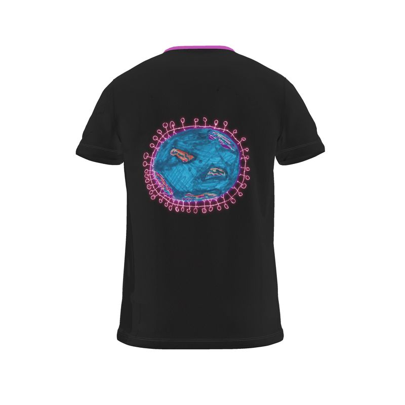 BoomGoo® T-shirt (unisex) "Compassion has no Borders" 3 black