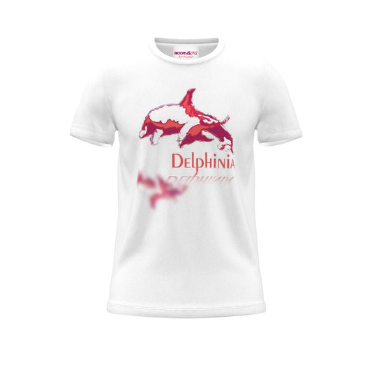 BoomGoo® T-shirt (unisex) "Delphinia" I 2 fuchsia