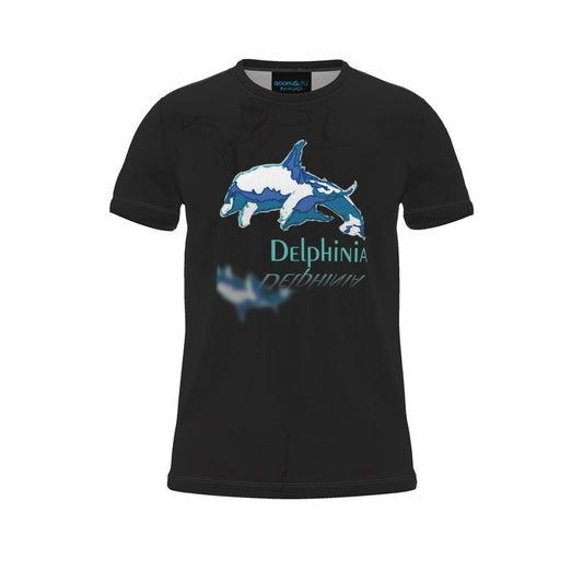 BoomGoo® T-shirt (unisex) "Delphinia" I 3 on black