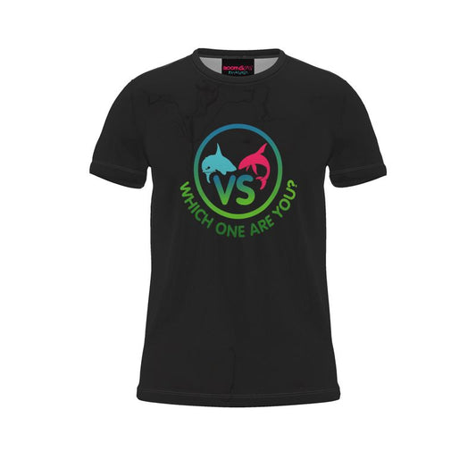 BoomGoo® T-shirt (unisex) "Dolphin vs Shark" I 2b