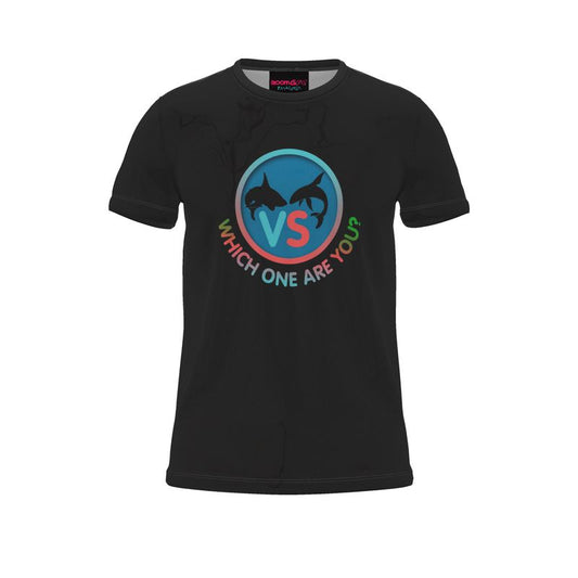 BoomGoo® T-shirt (unisex) "Dolphin vs Shark" I 3b