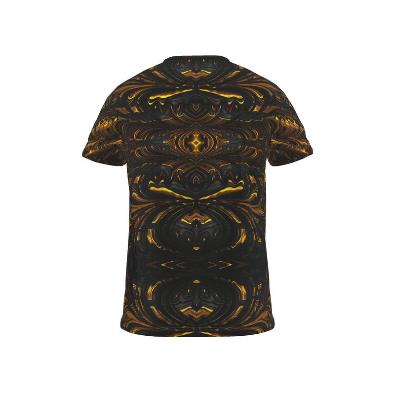 BoomGoo® T-shirt (unisex) "Black Gold Flow" I 2