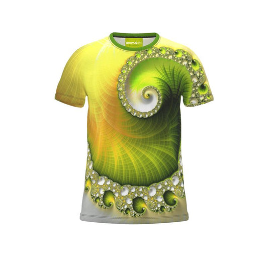 BoomGoo® T-shirt (unisex) "Lime Sky" I 1