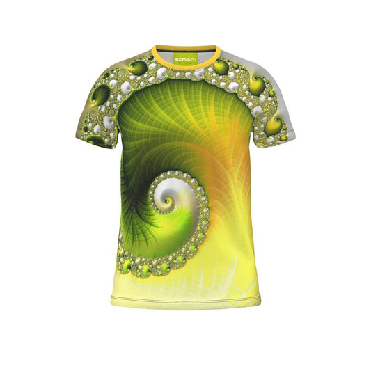 BoomGoo® T-shirt (unisex) "Lime Sky" I 1b