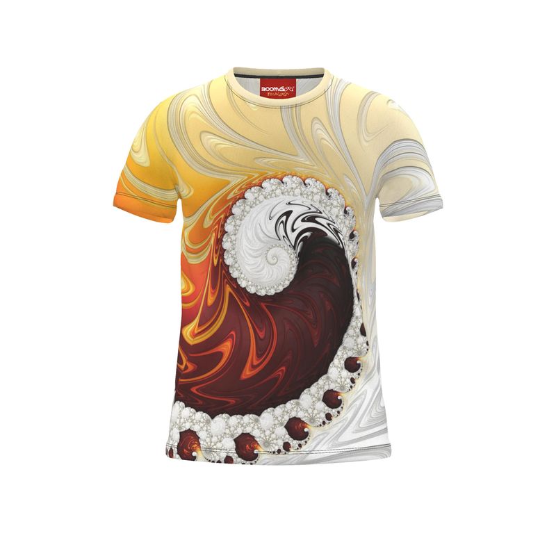 BoomGoo® T-shirt (unisex) "Fire Snow Sky" I 1b