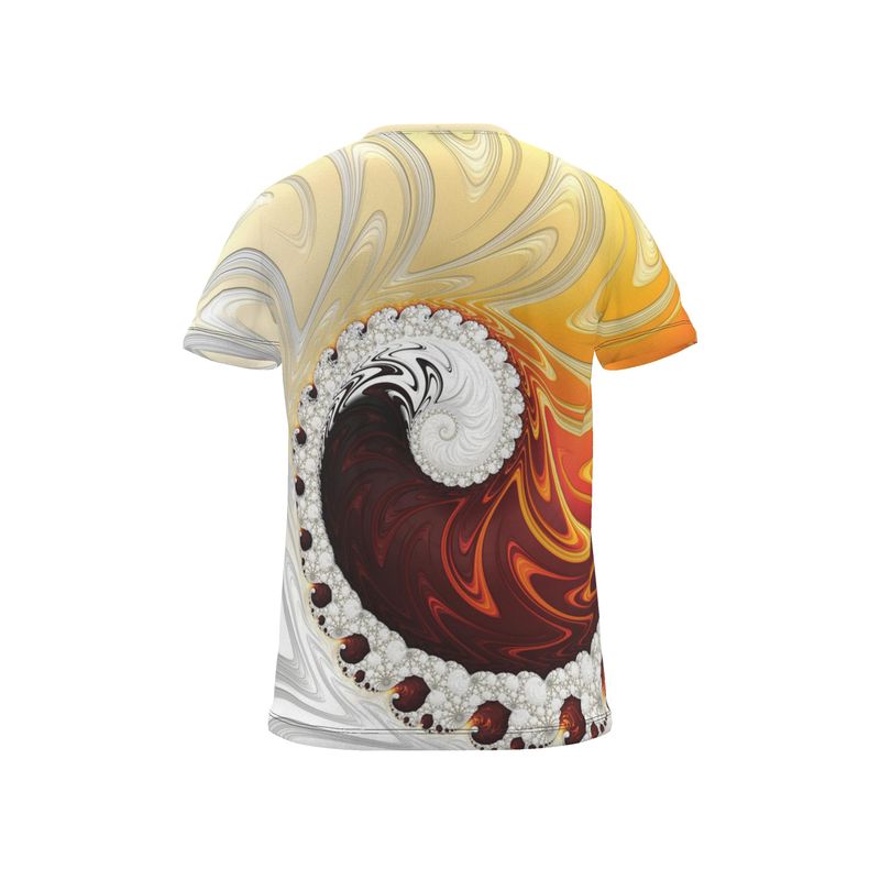BoomGoo® T-shirt (unisex) "Fire Snow Sky" I 1b