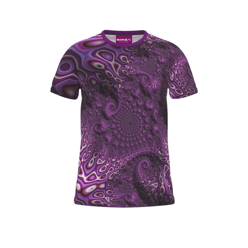 BoomGoo® T-shirt (unisex) "Purple Crocodile" I