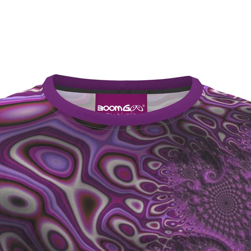 BoomGoo® T-shirt (unisex) "Purple Crocodile" I