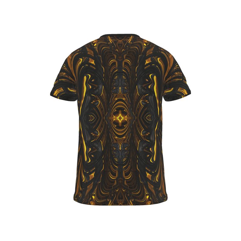 BoomGoo® T-shirt (unisex) "Black Gold Flow" I 4b