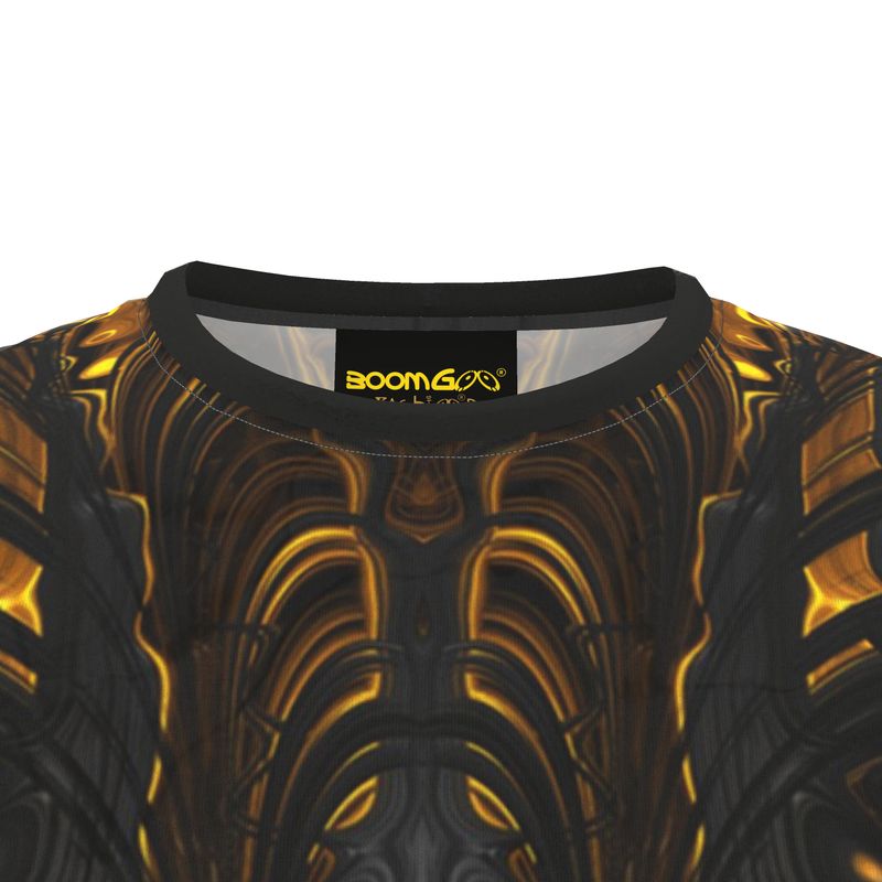 BoomGoo® T-shirt (unisex) "Black Gold Flow" I 4b