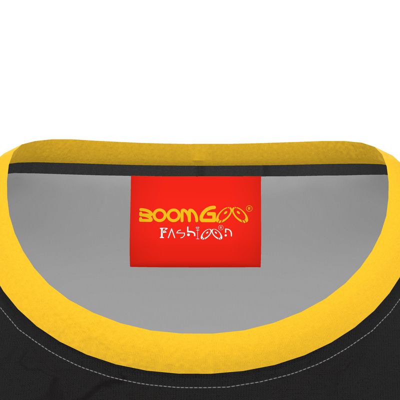 BoomGoo® T-shirt (unisex) "Happy" I black