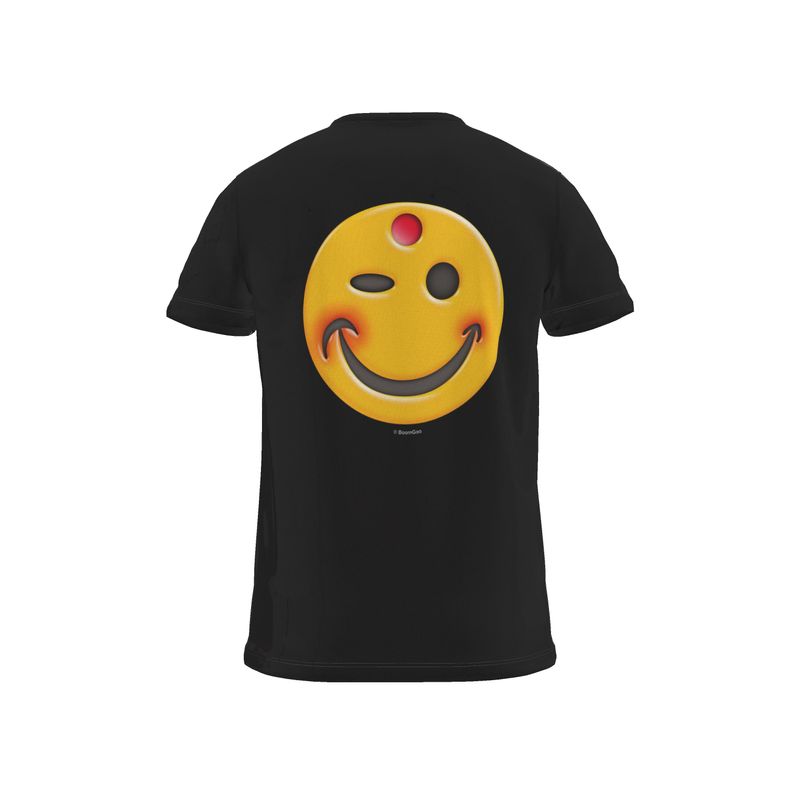 BoomGoo® T-shirt (unisex) "Happy" 3 black