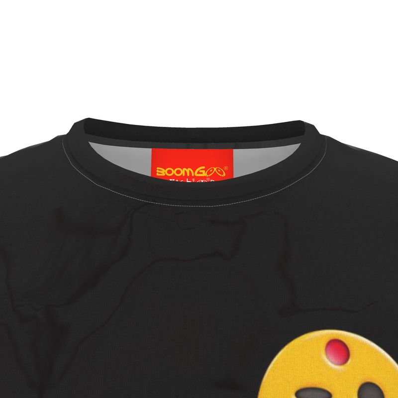 BoomGoo® T-shirt (unisex) "Happy" 3 black