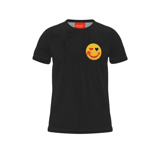 BoomGoo® T-shirt (unisex) "Happy" I 5 black