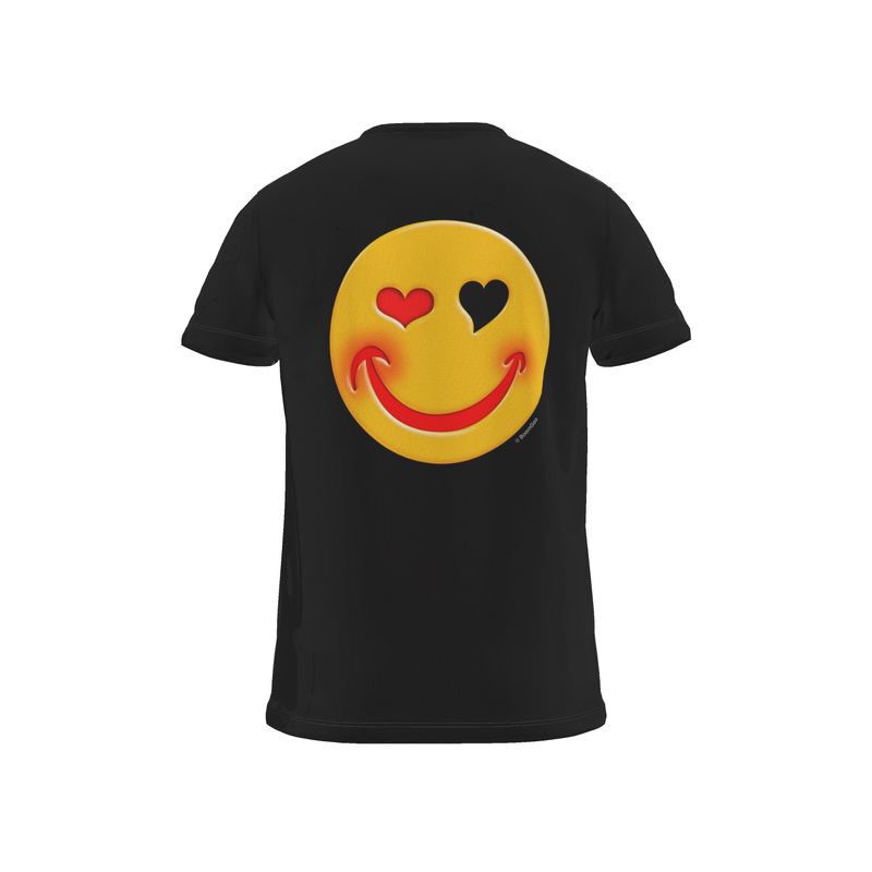 BoomGoo® T-shirt (unisex) "Happy" I 5 black