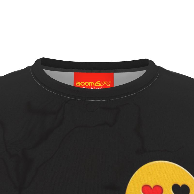 BoomGoo® T-shirt (unisex) "Happy" I 5 black