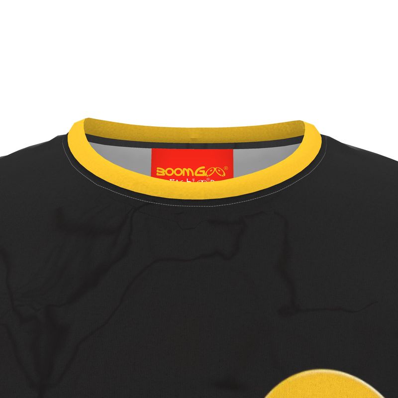 BoomGoo® T-shirt (unisex) "Happy" I 6 black