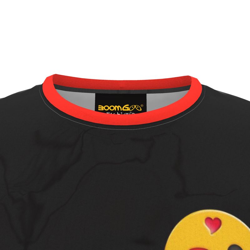 BoomGoo® T-shirt (unisex) "Happy" I 7 Love Me - black