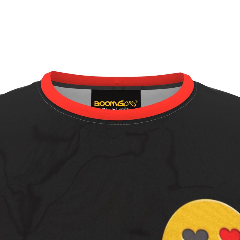 BoomGoo® T-shirt (unisex) "Happy" 11 Love me - black