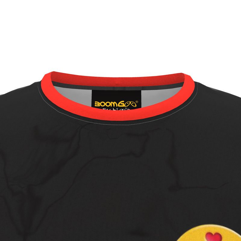 BoomGoo® T-shirt (unisex) "Happy" 13 Love Guru - black