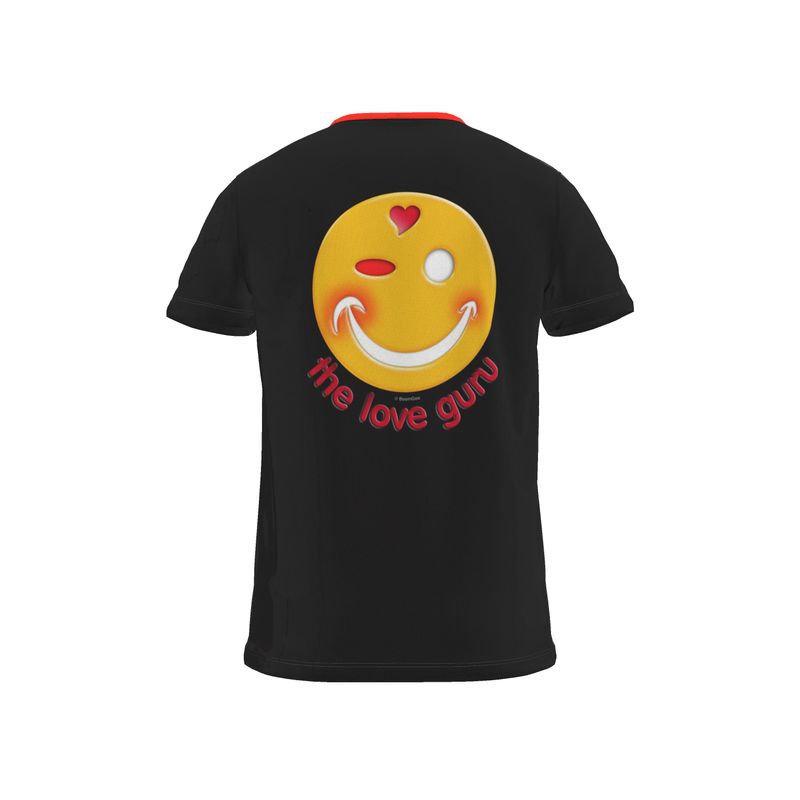 BoomGoo® T-shirt (unisex) "Happy" 14 Love Guru - black