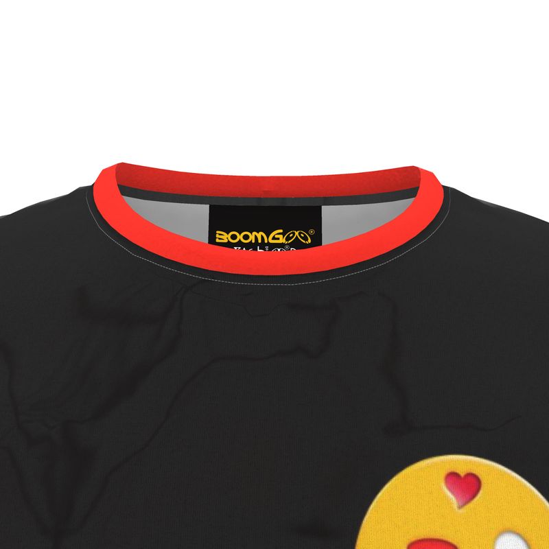 BoomGoo® T-shirt (unisex) "Happy" 14 Love Guru - black