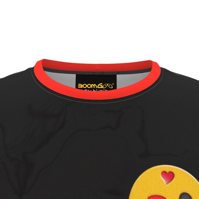 BoomGoo® T-shirt (unisex) "Happy" 15 I'm Your Love Guru - black