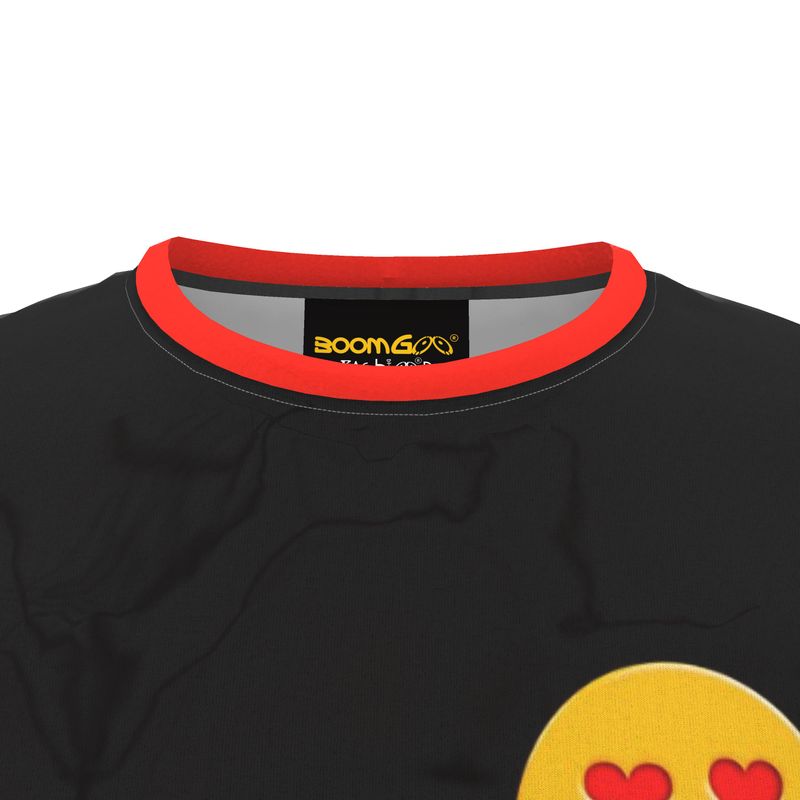 BoomGoo® T-shirt (unisex) "Happy" 16 I'm Your Love Guru - black