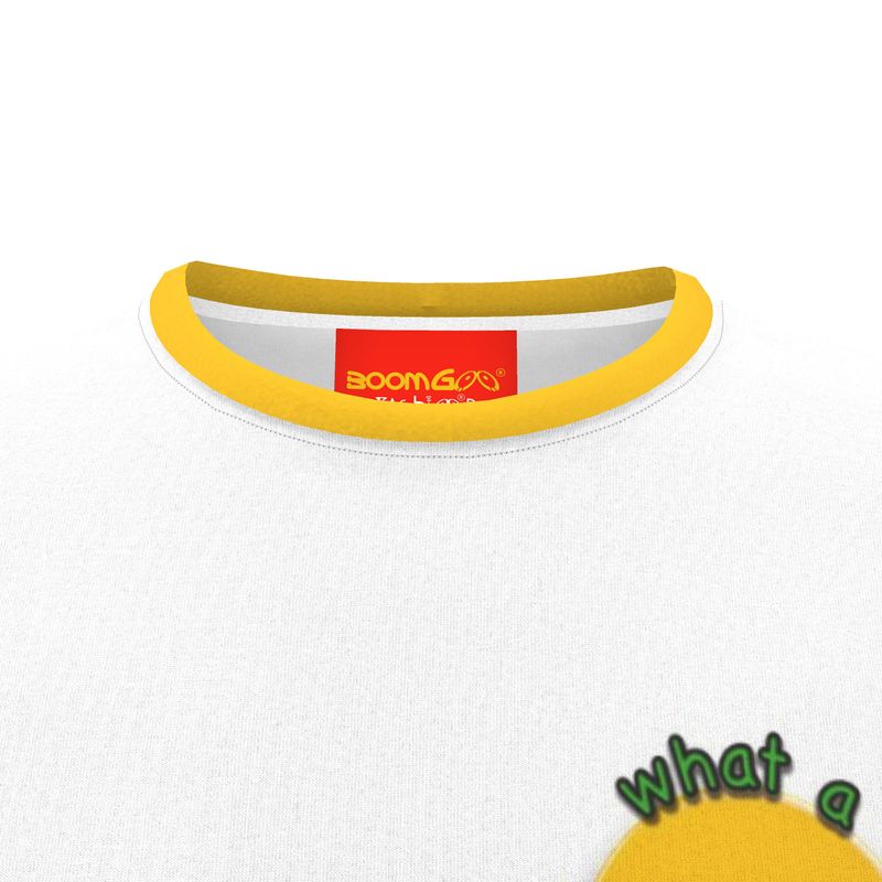 BoomGoo® T-shirt (unisex) "Happy" 17 What a Wonderful World