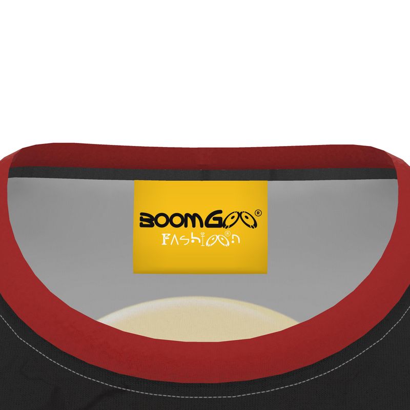 BoomGoo® T-shirt (unisex) "Happy" 21 Do I Scare You?" - black