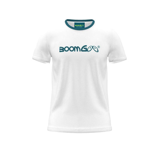 BoomGoo® T-shirt (unisex) cool brand logo 1blt blue teal