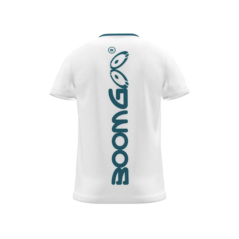 BoomGoo® T-shirt (unisex) cool brand logo 1blt blue teal