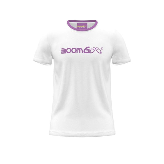 BoomGoo® T-shirt (unisex) cool brand logo 1p purple