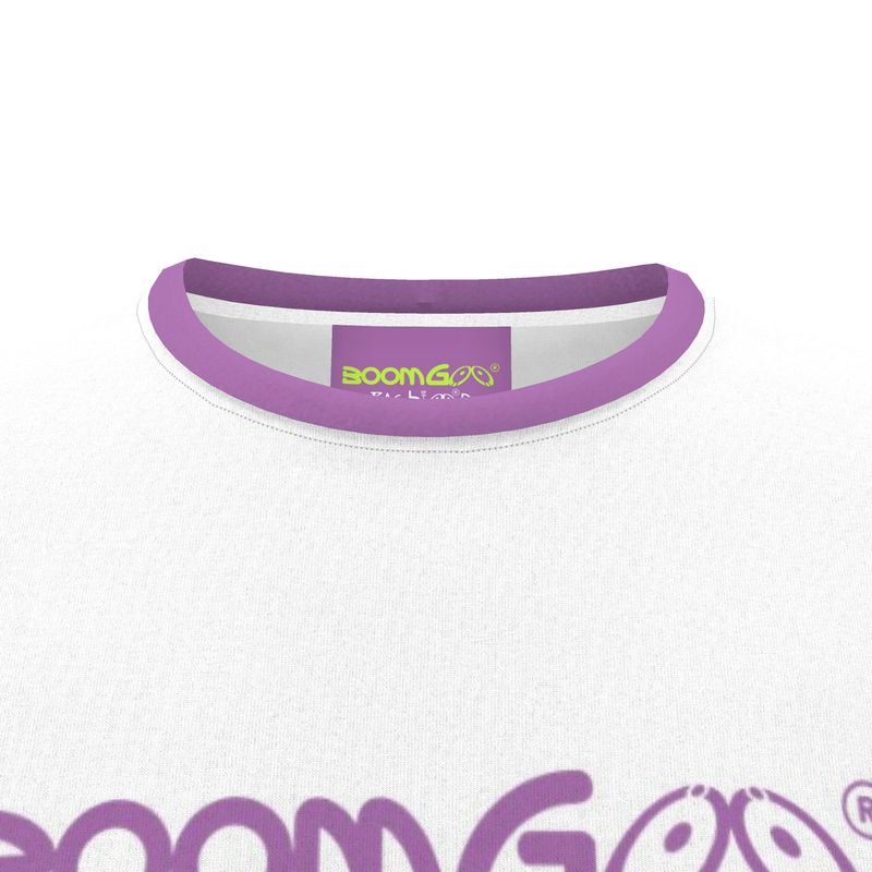 BoomGoo® T-shirt (unisex) cool brand logo 1p purple