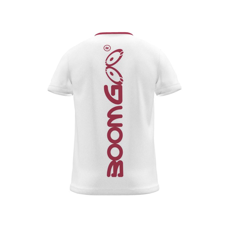 BoomGoo® T-shirt (unisex) cool brand logo 1rw red wine