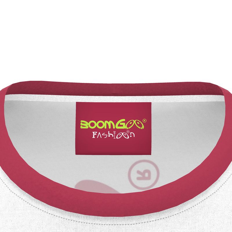 BoomGoo® T-shirt (unisex) cool brand logo 1rw red wine