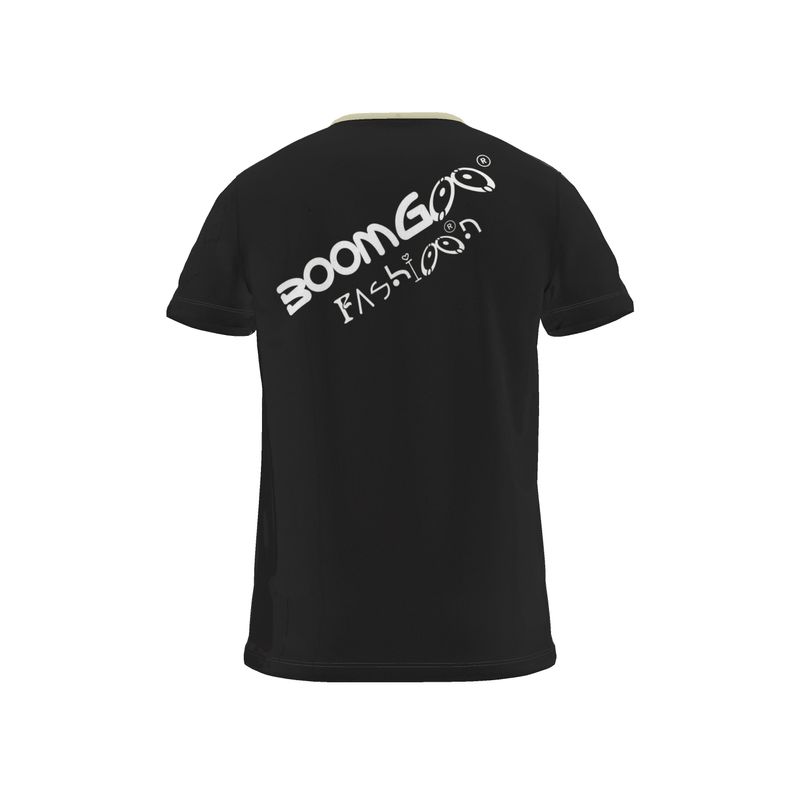 BoomGoo® T-shirt (unisex) cool brand logo 1 BG Fashion on black