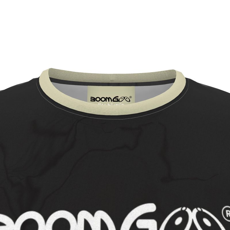 BoomGoo® T-shirt (unisex) cool brand logo 1 BG Fashion on black