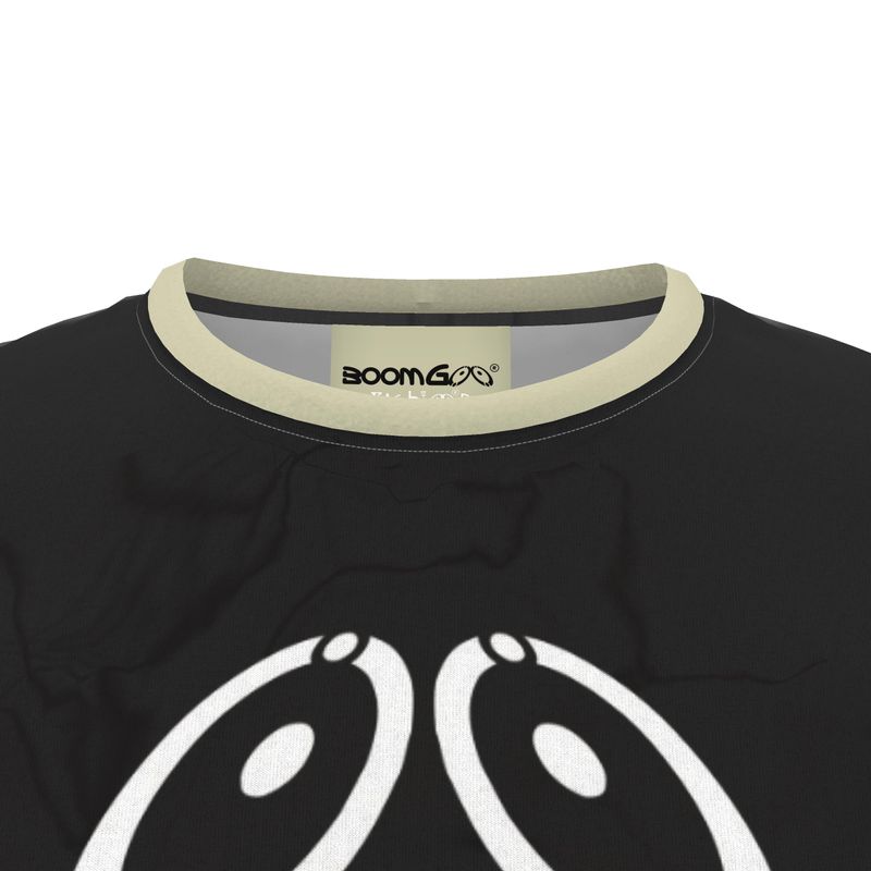 BoomGoo® T-shirt (unisex) cool brand logo 9b ufo on black