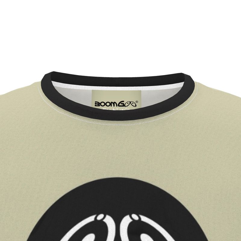 BoomGoo® T-shirt (unisex) cool brand logo 10c ufo sphere beige