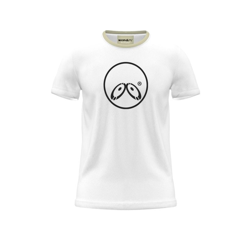 BoomGoo® T-shirt (unisex) cool brand logo 12o ufo sphere outline