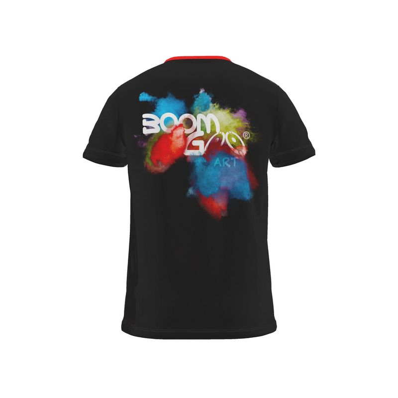 BoOmGoo® T-shirt (unisex) cool brand logo 21 boOM Art ; ) on black